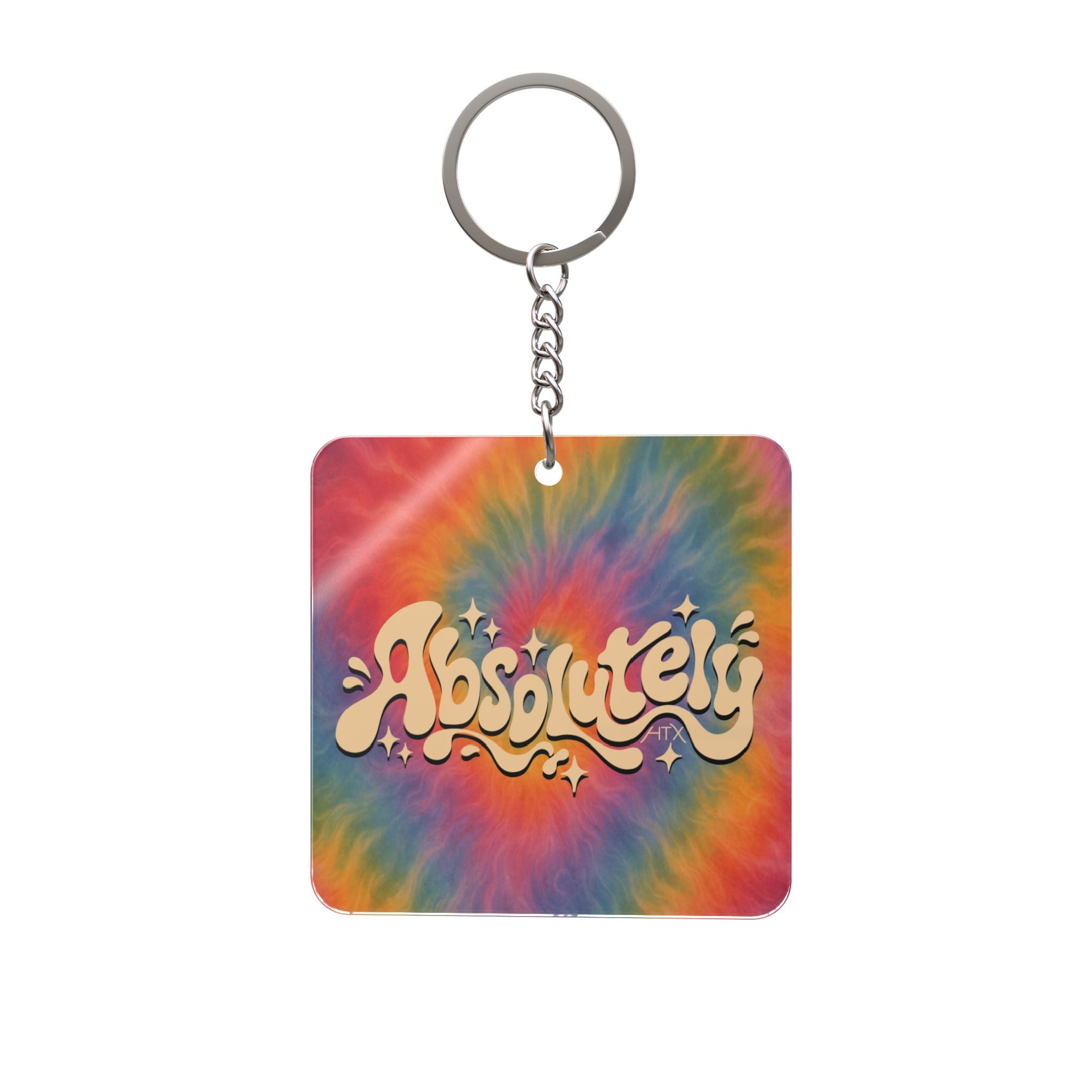 Absolutely Square Keychain