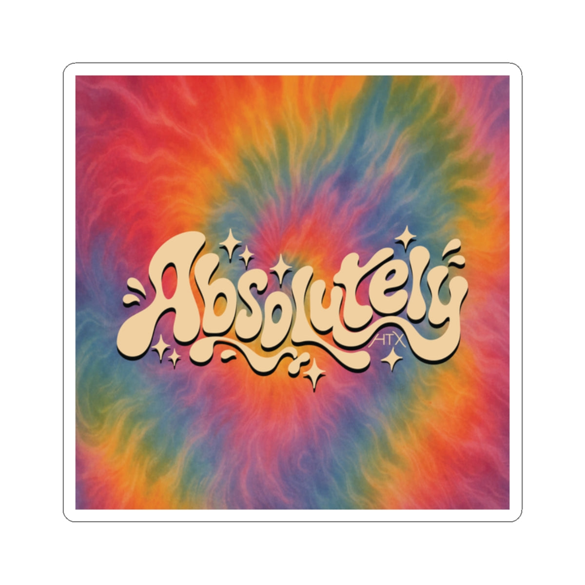 Absolutely Square Sticker