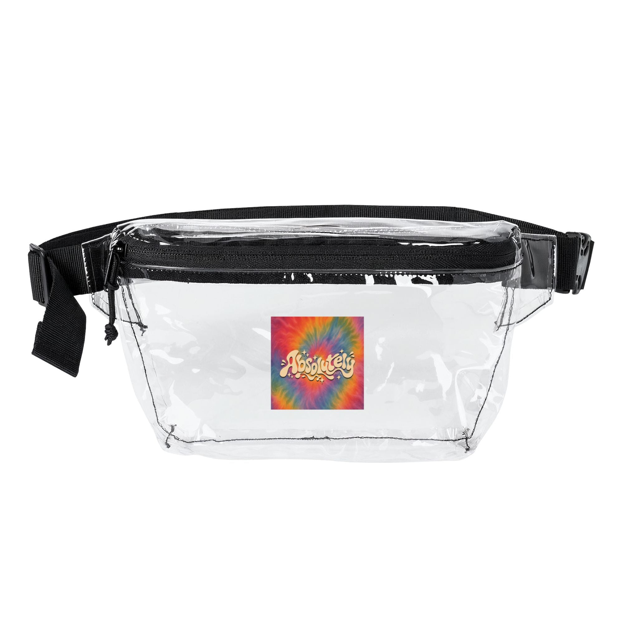 Absolutely Square Transparent Fanny Pack